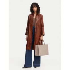 Torebka Furla. Brązowe torebki klasyczne damskie Furla, bez wzorów, bez dodatków. Za 1,559.00 zł.