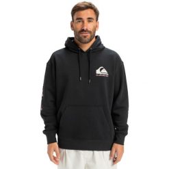 Bluza z kapturem dla Mężczyzn OMNI LOGO Czarny. Czarne bluzy z kapturem męskie Quiksilver, m, z bawełny. Za 299.99 zł.
