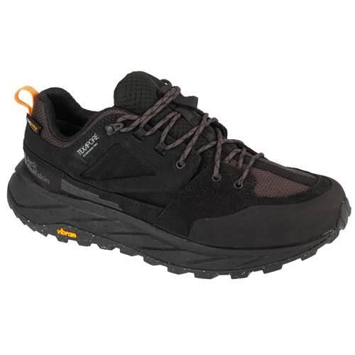 Buty trekkingowe męskie Jack Wolfskin Terraquest Texapore. Czarne buty trekkingowe męskie Jack Wolfskin, z gumy, bez zapięcia, trekkingowe. Za 828.00 zł.