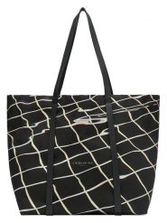 LIEBESKIND BERLIN Shopper bag "Aurora" w kolorze czarnym - 55 x 38 x 19 cm rozmiar: onesize. Czarne shopper bag damskie LIEBESKIND BERLIN, bez wzorów, z materiału, na ramię, bez dodatków. Za 316.24 zł.