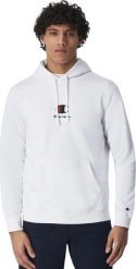 Bluza bawełniana męska Champion. Białe bluzy z kapturem męskie CHAMPION, m, z bawełny. Za 221.99 zł.