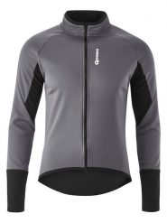Gonso Softshellowa kurtka kolarska w kolorze szarym rozmiar: 3XL. Szare kurtki outdoor męskie Gonso, xl, bez wzorów, bez kaptura. Za 267.29 zł.
