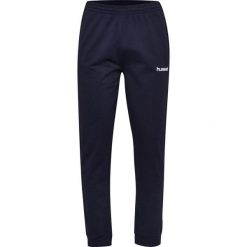 Spodnie dresowe sportowe dla dorosłych Hummel Go Cotton Pant. Niebieskie spodnie sportowe damskie HUMMEL, s, z bawełny, do piłki ręcznej. Za 216.00 zł.