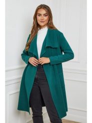 Soft Cashmere Kardigan w kolorze zielonym rozmiar: 34/36. Zielone kardigany damskie Soft Cashmere, bez wzorów, z kaszmiru. Za 156.98 zł.