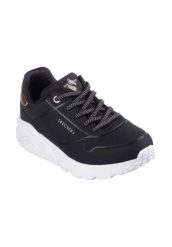 Buty SKECHERS UNO LITE-METALLIC MO Czarny. Białe buty trekkingowe męskie Skechers. Za 210.99 zł.