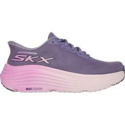 Buty damskie SKECHERS Max Cushioning Endeavour Hallandale. Fioletowe buty sportowe na co dzień damskie Skechers, bez wzorów. Za 409.99 zł.