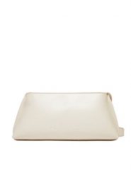 Calvin Klein Torebka K60K612550 Écru. Torebki klasyczne damskie CALVIN KLEIN, bez wzorów, ze skóry, bez dodatków. Za 299.99 zł.