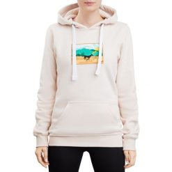 Bluza jeździecka GALOP WEAR bluza z koniem. Brązowe bluzy z kapturem damskie GALOP WEAR, uniwersalny, z bawełny. Za 279.00 zł.