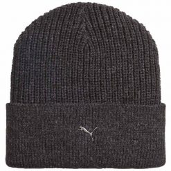 Metalowa Czapka Z Logo. Białe czapki zimowe damskie Puma. Za 143.99 zł.