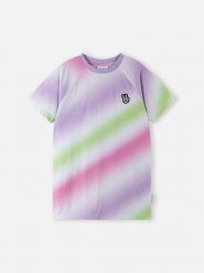 Reima Sukienka codzienna MINNA PARIKKA Peace 5200215A Kolorowy Relaxed Fit. Sukienki dziewczęce Reima, bez wzorów, z bawełny, bez ramiączek. Za 169.99 zł.