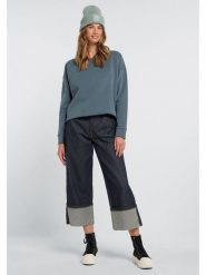 ELBSAND Bluza "Riane" w kolorze szaroniebieskim rozmiar: M. Niebieskie bluzy bez kaptura damskie ELBSAND, m. Za 156.98 zł.