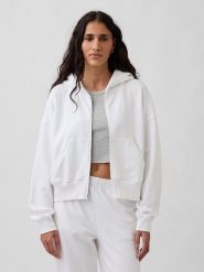 GAP Bluza w kolorze białym rozmiar: S. Białe bluzy z kapturem damskie GAP, s. Za 149.31 zł.