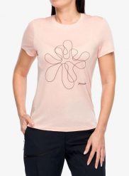 Koszulka damska Houdini Tree Message Tee. Czerwone t-shirty damskie Houdini, m, bez wzorów, z lyocellu, bez kołnierzyka. Za 159.49 zł.