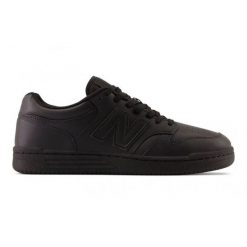 Buty New Balance M BB480L3B czarne. Czarne buty sportowe na co dzień męskie z gumy, bez zapięcia. Za 487.95 zł.