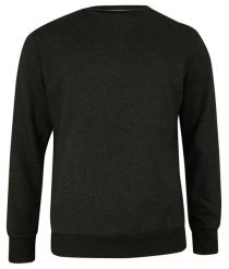 Bluza Popielata, Okrągły Dekolt, bez Kaptura, bez Nadruku, Jednokolorowa, Męska -Brave Soul. Szare bluzy bez kaptura męskie Brave Soul, m, z bawełny. Za 89.00 zł.