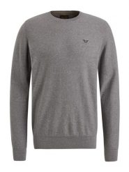 PME Legend Sweter w kolorze szarym rozmiar: L. Szare swetry męskie PME Legend, l, bez wzorów, z bawełny, bez kołnierzyka. Za 209.82 zł.