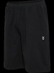 Hummel Szorty hmlPULSE LOOSE SWEAT SHORTS z bawełnianej mieszanki – BLACK. Czarne szorty męskie HUMMEL, bez wzorów, z bawełny. Za 121.20 zł.
