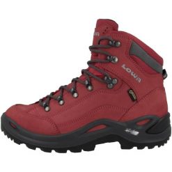 Buty trekkingowe damskie Lowa Renegade Gtx Mid. Czerwone obuwie trekkingowe damskie Lowa. Za 905.00 zł.