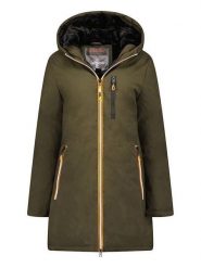 Geographical Norway Parka "Cassim" w kolorze khaki rozmiar: L. Brązowe parki damskie Geographical Norway, l, bez wzorów. Za 191.42 zł.