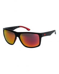 Okulary Quiksilver przeciwsłoneczne Transmission M KYH0 Black/ML Red. Czarne okulary przeciwsłoneczne męskie Quiksilver, z gumy. Za 459.99 zł.