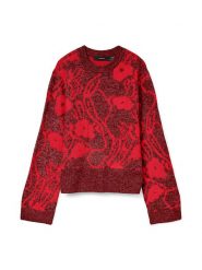 Vero Moda Sweter w kolorze bordowym rozmiar: S. Czerwone swetry klasyczne damskie Vero Moda, s, bez kołnierzyka. Za 95.92 zł.
