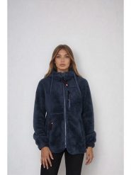 CANADA weather gear Kurtka polarowa w kolorze granatowym rozmiar: XL. Niebieskie kurtki damskie CANADA weather gear, xl, bez wzorów, z polaru, bez kaptura. Za 170.47 zł.