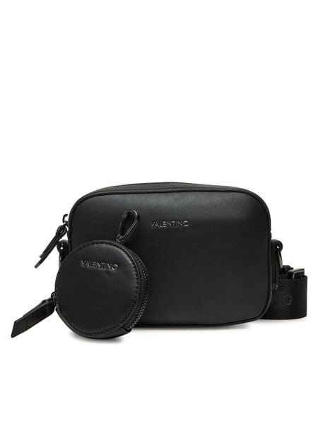 Valentino Torebka VBS8UT22 Czarny. Czarne listonoszki damskie Valentino, bez wzorów, ze skóry, bez dodatków. Za 379.99 zł.