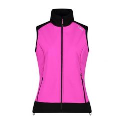 Damska kurtka bez rękawów z kapturem CMP. Czerwone kamizelki damskie CMP, m, bez wzorów, z kapturem. Za 403.50 zł.