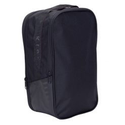 Torba na buty Kipsta Academic czarna. Czarne torebki klasyczne damskie Decathlon, bez wzorów, z materiału, bez dodatków. Za 29.99 zł.