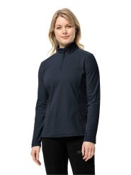 Jack Wolfskin Bluza polarowa "Taununs" w kolorze granatowym rozmiar: M. Niebieskie bluzy bez kaptura damskie Jack Wolfskin, m, z polaru. Za 118.56 zł.