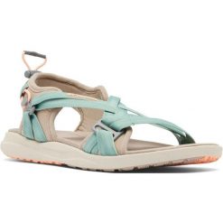 Sandały Lifestyle Damskie Columbia Sandal. Zielone sandały damskie Columbia, bez wzorów, bez obcasa. Za 230.00 zł.