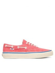 Vans Tenisówki Authentic Boat Shoe VN000Z0XGWS1 Koralowy. Pomarańczowe trampki i tenisówki damskie Vans, bez wzorów, z materiału. Za 339.99 zł.