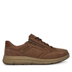 Półbuty Josef Seibel. Brązowe półbuty męskie Josef Seibel, bez zapięcia. Za 469.99 zł.