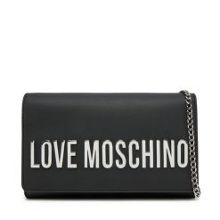 Torebka LOVE MOSCHINO. Czarne torebki klasyczne damskie Love Moschino, bez wzorów, wizytowe, bez kołnierzyka, bez ramiączek. Za 339.99 zł.