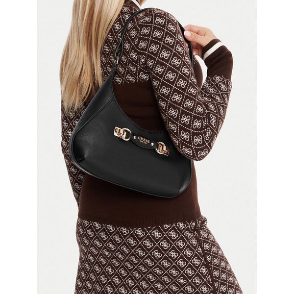 Torebka Guess. Czerwone listonoszki damskie Guess, z aplikacjami, bez dodatków. Za 234.99 zł.
