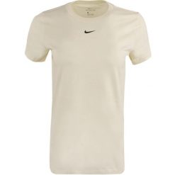 Glemo Damska koszulka Nike Essential Crew — Coconut Milk, M. Białe bluzki damskie Nike, m, bez wzorów, z bawełny, bez kołnierzyka. Za 192.99 zł.