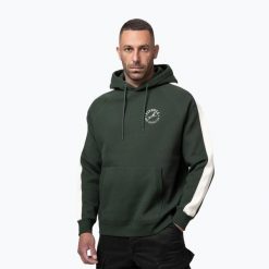Bluza męska Pitbull San Diego Ca Hooded. Zielone, analogowe bluzy sportowe męskie PITBULL, bez wzorów, z bawełny, eleganckie, bez kołnierzyka, bez ramiączek. Za 189.99 zł.