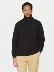 Tommy Jeans Bluza DM0DM20339 Czarny Regular Fit. Czarne bluzy bez kaptura męskie Tommy Jeans, l, z bawełny. Za 349.99 zł.