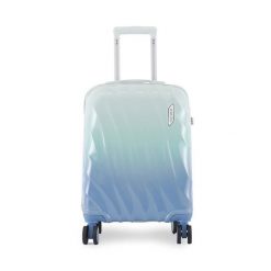 Walizka kabinowa Semi Line. Niebieskie walizki Semi-line, bez wzorów. Za 219.99 zł.