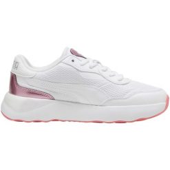 Buty damskie Puma Runtamed Platform. Białe obuwie do biegania damskie Puma. Za 257.99 zł.