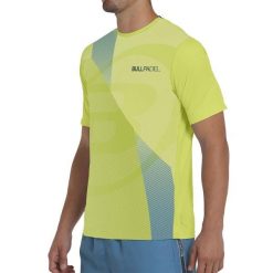 Bullpadel Brumo T-shirt. Żółte t-shirty damskie bullpadel, bez wzorów, bez kołnierzyka. W wyprzedaży za 148.80 zł.