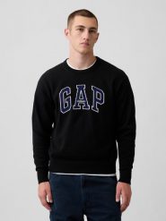 GAP Bluza w kolorze czarnym rozmiar: M. Czarne bluzy bez kaptura męskie GAP, m, z bawełny. Za 149.95 zł.