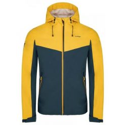 Męska kurtka sportowa Loap Ulteo żółta. Żółte kurtki treningowe męskie ZSPORT, na jesień, l, bez wzorów, trekkingowe. Za 258.99 zł.