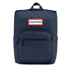 Plecak Hunter. Niebieskie plecaki męskie Hunter, bez wzorów. Za 279.99 zł.
