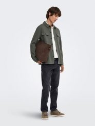 ONLY & SONS Dżinsy "Onsweft" - Regular fit - w kolorze czarnym rozmiar: W34/L32. Czarne jeansy męskie Only & Sons. Za 114.95 zł.
