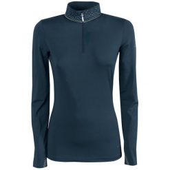 Damska koszulka do jazdy konnej Harry's Horse Trendy Jamie. Niebieskie t-shirty damskie HARRYS HORSE, s, bez wzorów, bez kołnierzyka. Za 242.00 zł.