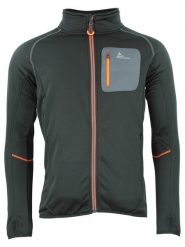 Peak Mountain Kurtka polarowa "Cemaro" w kolorze czarnym rozmiar: L. Czarne kurtki męskie Peak Mountain, l, bez wzorów, z materiału, bez kaptura. Za 144.24 zł.