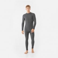 Bielizna męska VIKING Shuter Merino Man Set. Szara bielizna termoaktywna męska VIKING, l, bez wzorów. Za 312.99 zł.