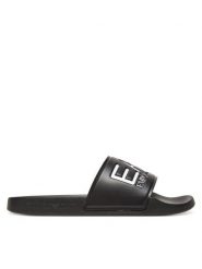 EA7 Emporio Armani Klapki 7X000108 AF15118 UC001 Czarny. Czarne klapki i japonki męskie EA7 Emporio Armani, z tworzywa sztucznego. Za 149.99 zł.
