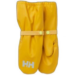 Rękawiczki dziecięce z polaru Helly Hansen bergen pu. Żółte rękawiczki dziecięce Helly Hansen, z polaru, bez ramiączek. Za 139.00 zł.